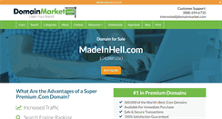 Desktop Screenshot of madeinhell.com