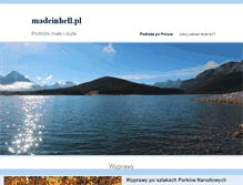 Tablet Screenshot of madeinhell.pl